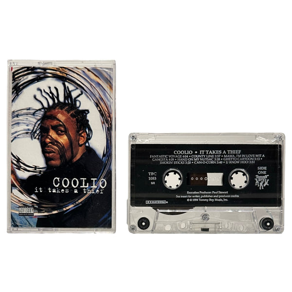 •COOLIO - IT TAKES A THIEF• ~1994 OG PRESSING~ (CASSETTE TAPE)