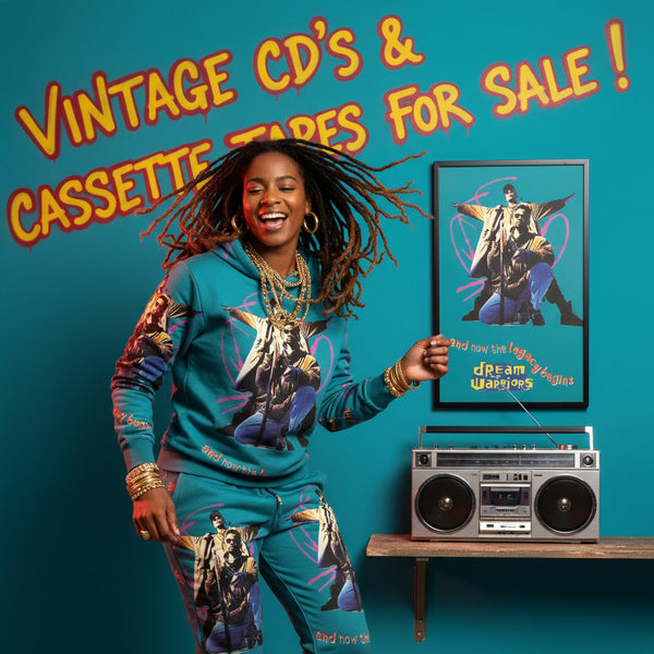 •DREAM WARRIORS - AND NOW THE LEGACY BEGINS• ~1991 OG CANADIAN PRESSING~ (CASSETTE TAPE) (BLACK SHELL)