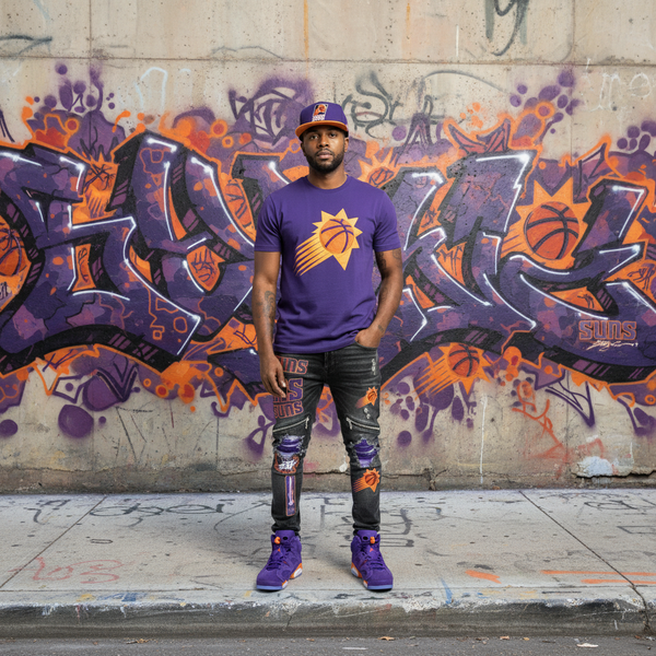 *Phoenix Suns* snapback hats by Mitchell & Ness