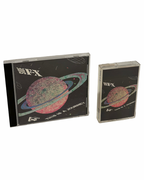 •SIDE F-X - THIS IS A JOURNEY• ~1990 OG PRESSINGS~ (CD & CASSETTE TAPE)