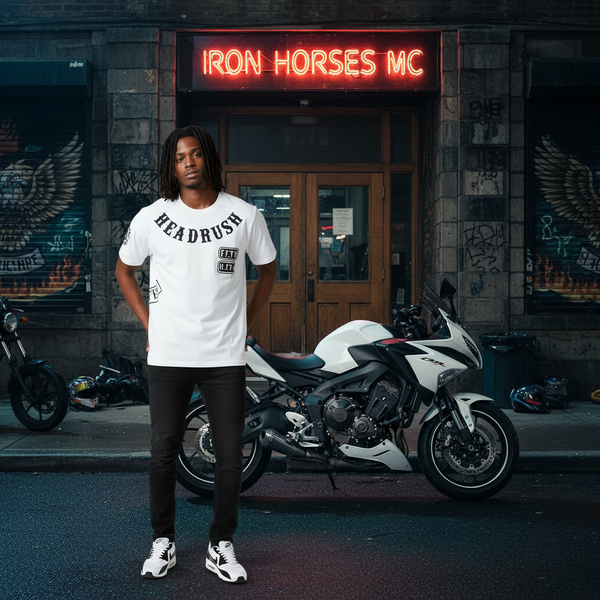 *HEADRUSH* (White) ~Chosen Few~ Short Sleeve T-Shirts