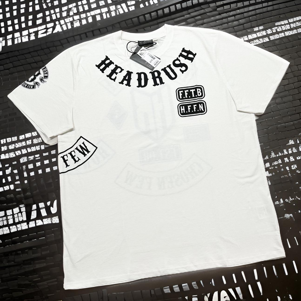 *HEADRUSH* (White) ~Chosen Few~ Short Sleeve T-Shirts