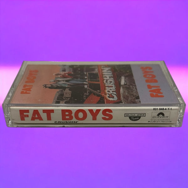 •FAT BOYS - CRUSHIN’• ~1987 OG PRESSING~ (CASSETTE TAPE)