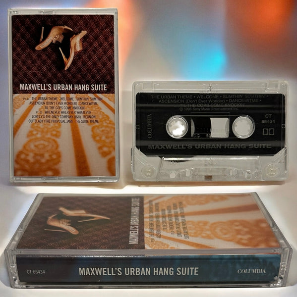 •MAXWELL - MAXWELL’S URBAN HANGSUITE ~1996 OG CANADIAN PRESSING~ (CASSETTE TAPE)
