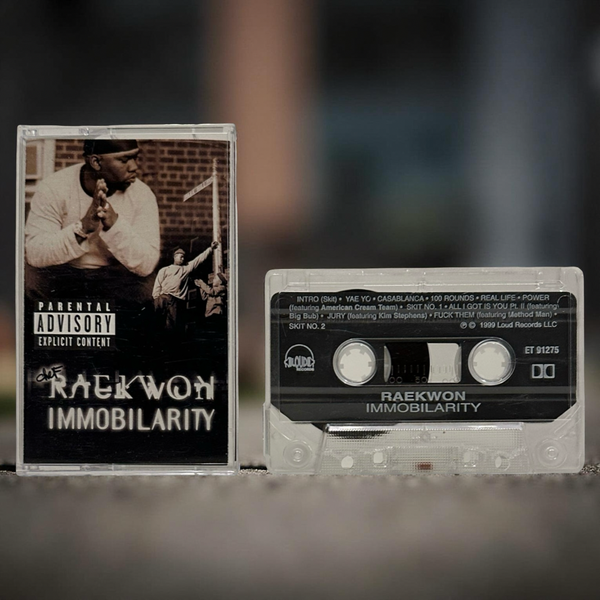 •CHEF RAEKWON - IMMOBILARITY• ~1999 OG CANADIAN PRESSING~ (CASSETTE TAPE)