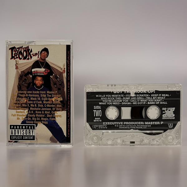 •I GOT THE HOOK-UP! ~ SOUNDTRACK• ~1998 OG PRESSING~ (NO LIMIT) (CASSETTE TAPE)