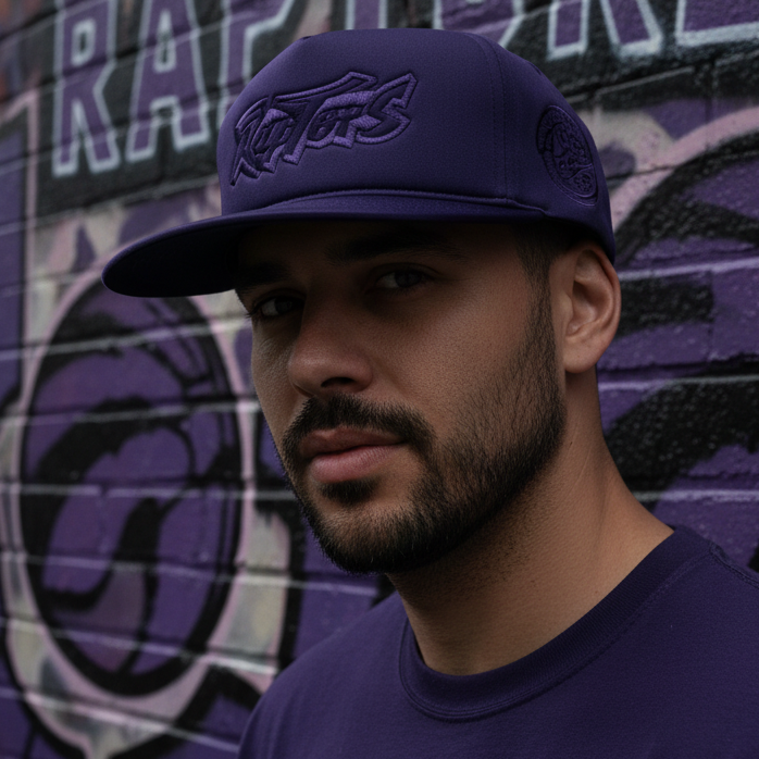 *TORONTO RAPTORS * Foamed Up Pro Snapback Hats by Mitchell & Ness