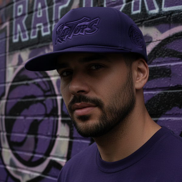 *TORONTO RAPTORS * Foamed Up Pro Snapback Hats by Mitchell & Ness
