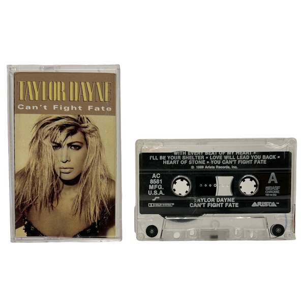 •TAYLOR DANE - CAN’T FIGHT FATE• ~1989 OG PRESSINGS~ (CD & CASSETTE TAPE)