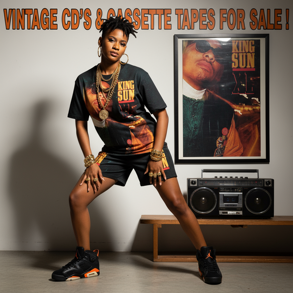 •KING SUN ~ XL• ~1989 OG PRESSING~ (CASSETTE TAPE)