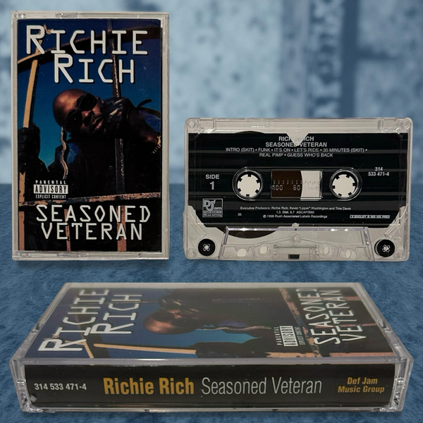 •RICHIE RICH - VETERANZ DAY• ~1996 OG PRESSING~ (CASSETTE TAPE)