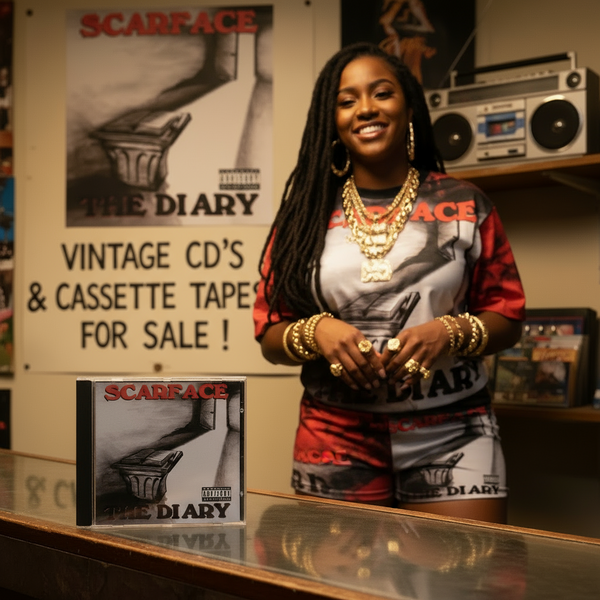 •SCARFACE - THE DIARY• ~1994 OG PRESSINGS~ (CD & CASSETTE TAPE)