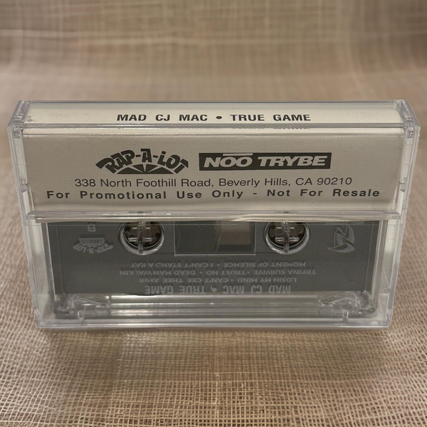 •MAD CJ MAC ~ TRUE GAME• ~1995 RARE PROMO VERSION~ (CASSETTE TAPE)