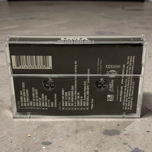 •DMX ~ …AND THEN THERE WAS X• ~1999 OG PRESSING~ (CASSETTE TAPE)