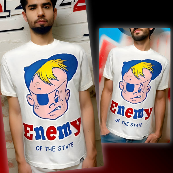 ^ENEMY OF THE STATE^ ~BAZOOKA~ SHORT SLEEVE T-SHIRTS FOR MEN
