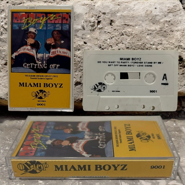 •MIAMI BOYZ - GETTING OFF• ~1988 OG PRESSING~ (CASSETTE TAPE)