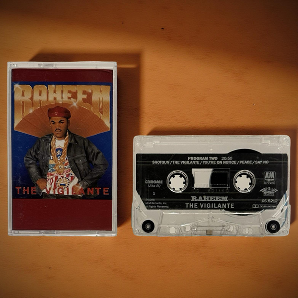 •RAHEEM - THE VIGILANTE• ~1988 OG PRESSING~ (CASSETTE TAPE)