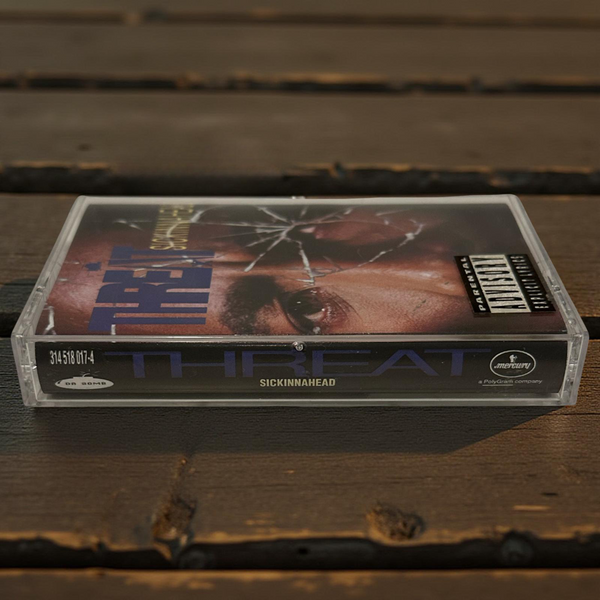 •THREAT - SICKINNAHEAD• ~1993 OG PRESSING~ (CASSETTE TAPE)