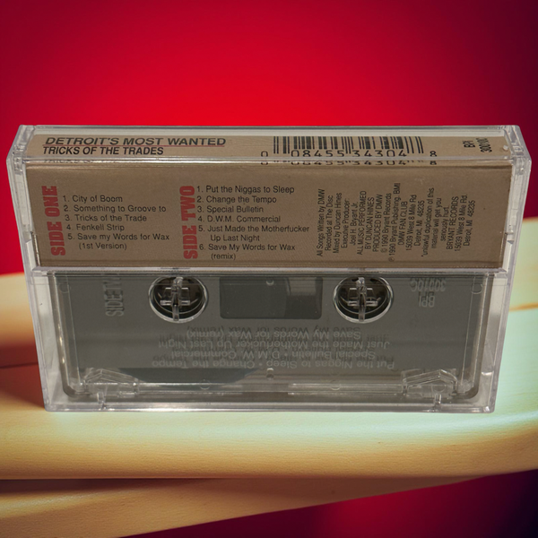 •DETROIT’S MOST WANTED - TRICKS OF THE TRADE• ~1990 OG PRESSING~ (CASSETTE TAPE)