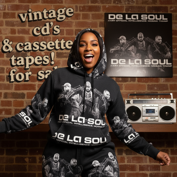 •DE LA SOUL ~ ART OFFICIAL INTELLIGENCE ///: MOSAIC THUMP• ~2000 OG PRESSING~ (CASSETTE TAPE) (1)