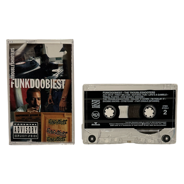 •FUNKDOOBIEST - THE TROUBLE SHOOTERS• ~1997 OG PRESSINGS~ (CD & CASSETTE TAPE)