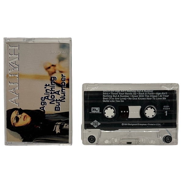 •AALIYAH - AGE AIN’T NOTHING BUT A NUMBER• ~1994 OG PRESSING~ (CASSETTE TAPE)