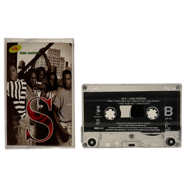 •SILK - LOOSE CONTROL• ~1992 OG PRESSINGS~ (CD & CASSETTE TAPE)