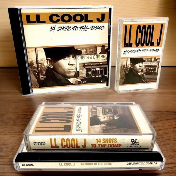 •LL COOL J - 14 SHOTS TO THE DOME• (1993) (CASSETTE & CD AVAILABLE) (ORIGINAL PRESSINGS)