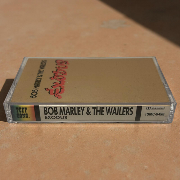 •BOB MARLEY & THE WAILERS - EXODUS• ~1977 OG CANADIAN PRESSING~ (CASSETTE TAPE) (BLACK SHELL)
