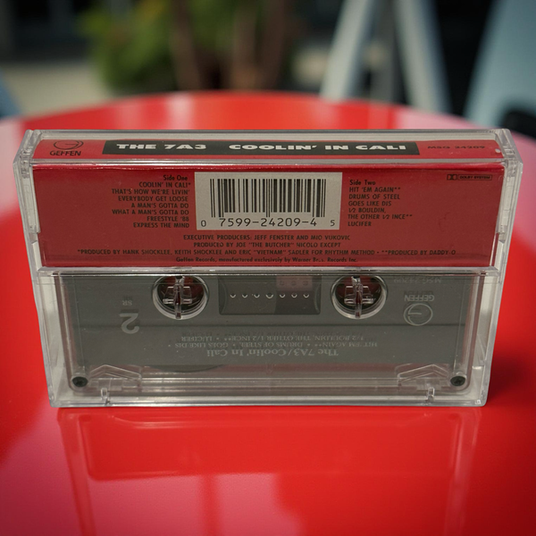 •THE 7A3 - COOLIN’ IN CALI• ~1988 OG PRESSING~ (CASSETTE TAPE) (1)