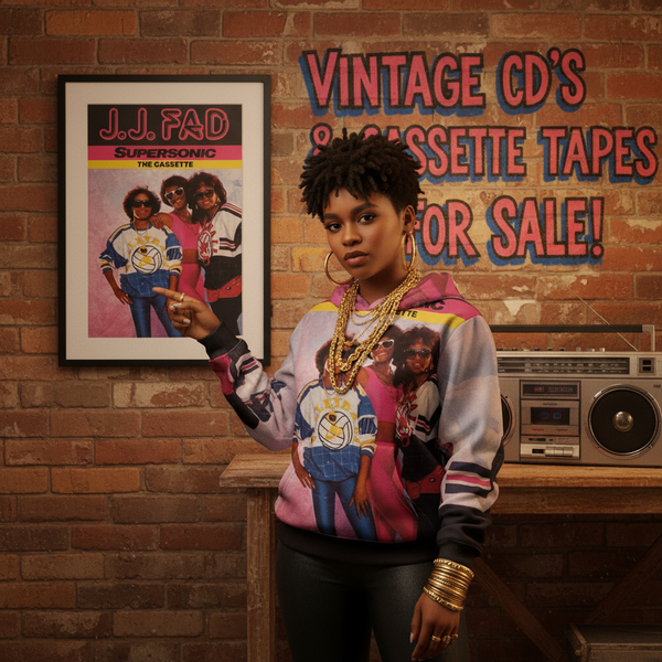 •J.J. FAD ~ SUPERSONIC• ~1988 OG PRESSING~ (CASSETTE TAPE)