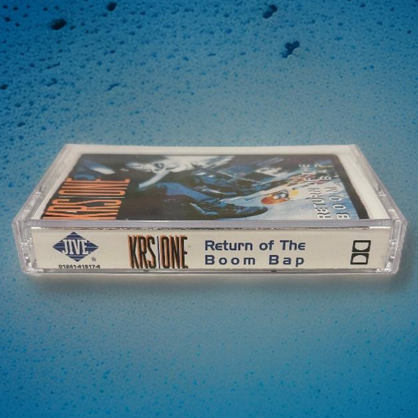 •KRS ONE - RETURN OF THE BOOM BAP• ~1993 OG PRESSING~ (CASSETTE TAPE) (2)