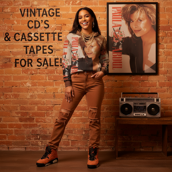 •PAULA ABDUL - FOREVER YOUR GIRL• ~1988 OG PRESSING~ (CASSETTE TAPE) (CANADIAN BLACK SHELL)