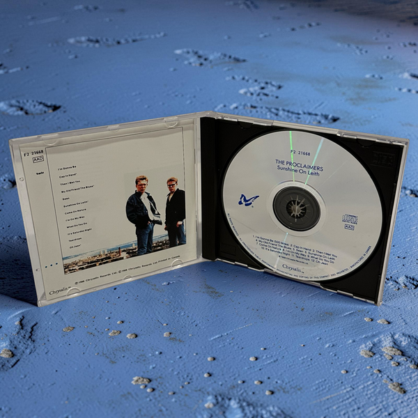 •THE PROCLAIMERS ~ SUNSHINE ON LEITH• ~1988 OG CANADIAN PRESSINGS~ (CD & CASSETTE TAPE)