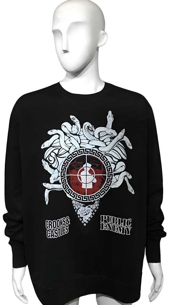 Public enemy outlet crewneck