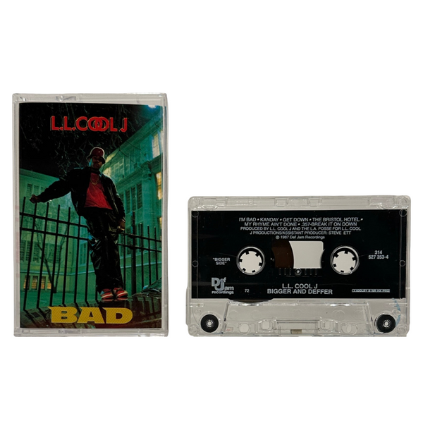 •L.L. COOL J ~ BAD• ~1987 OG PRESSINGS~ (CD & CASSETTE TAPE)