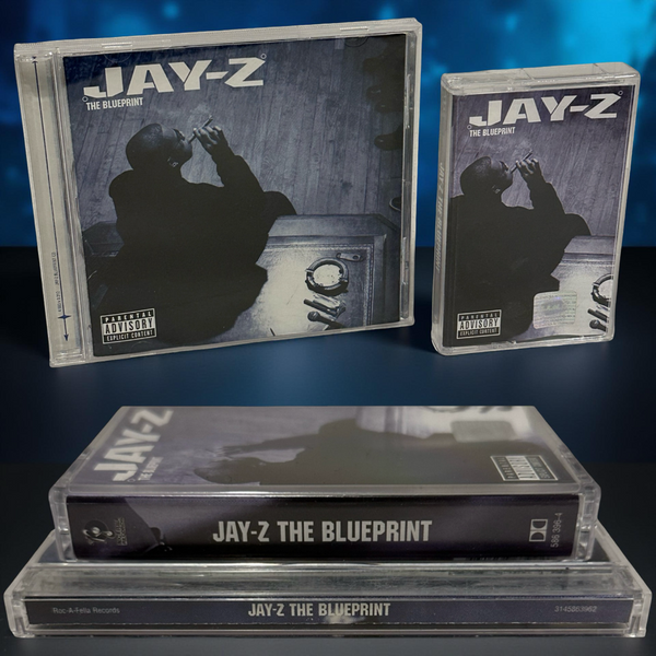 •JAY-Z - THE BLUEPRINT• ~2001 OG PRESSINGS~ (CANADIAN CD & BULGARIAN CASSETTE TAPE)