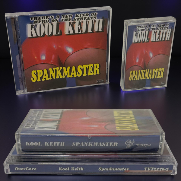 •KOOL KEITH ~ SPANKMASTER• ~1999 OG PRESSINGS~ (CD & SEALED CASSETTE TAPE)