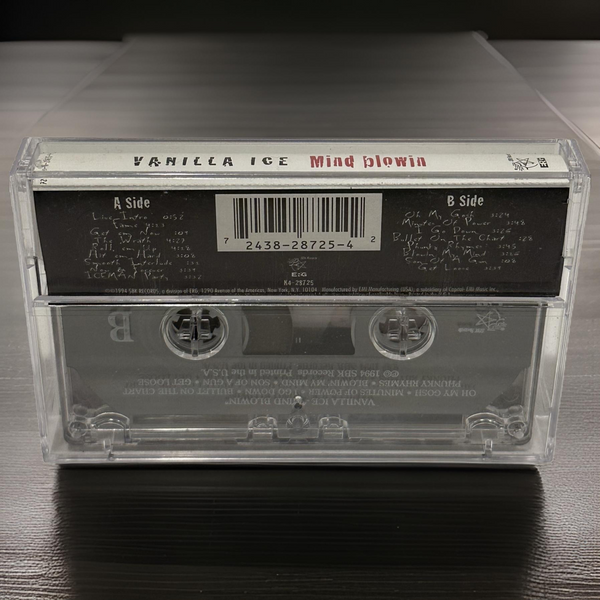 •VANILLA ICE ~ MIND BLOWIN’• ~1994 OG PRESSING~ (CASSETTE TAPE)
