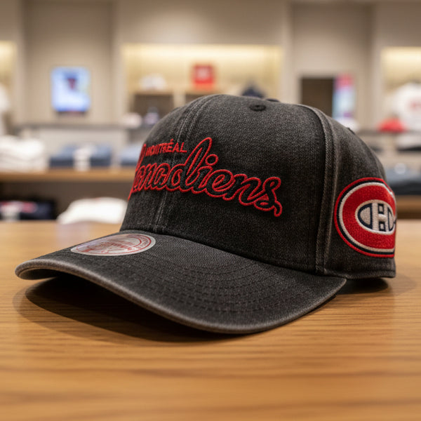 *Montreal Canadiens* ~Pro Crown Fit SnapBack Hats by Mitchell & Ness~
