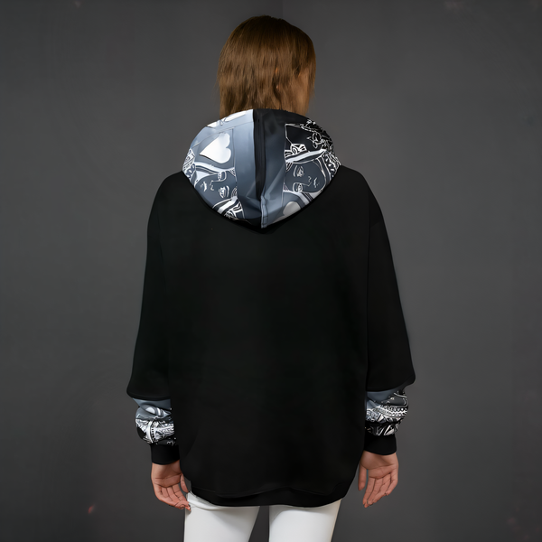 •QUEEN•OF•HEARTS• ~LUXURY PULLOVER HOODIES~ (CUT & SEW) (EMBROIDERED LOGO)