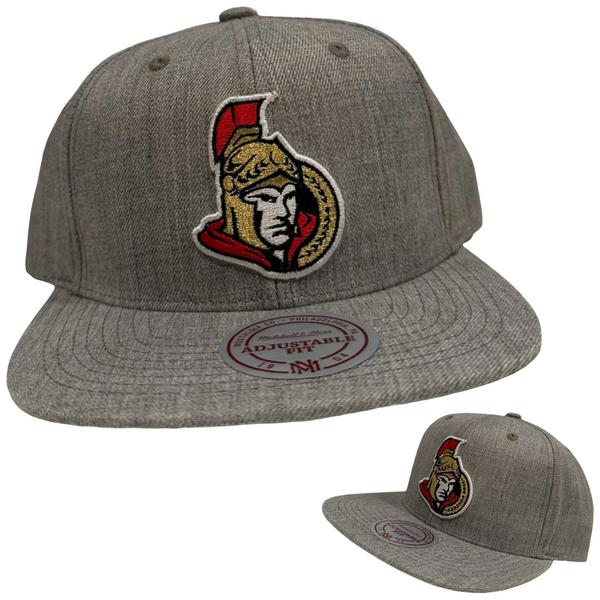 *Ottawa Senators* snapback hats by Mitchell & Ness