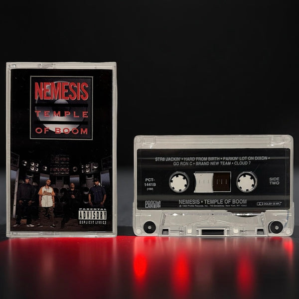 •NEMESIS - TEMPLES OF BOOM• ~1993 OG PRESSING~ (CASSETTE TAPE)