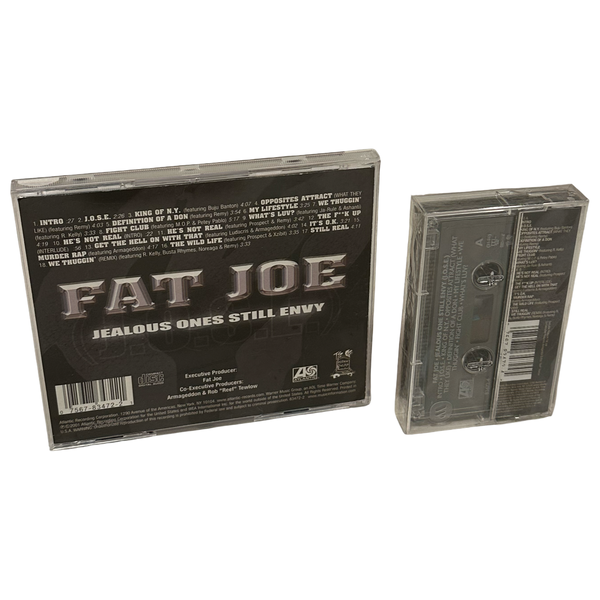 •FAT JOE - JEALOUS ONE’S STILL ENVY• ~2001 OG PRESSINGS~ (CD & SEALED CASSETTE TAPE)