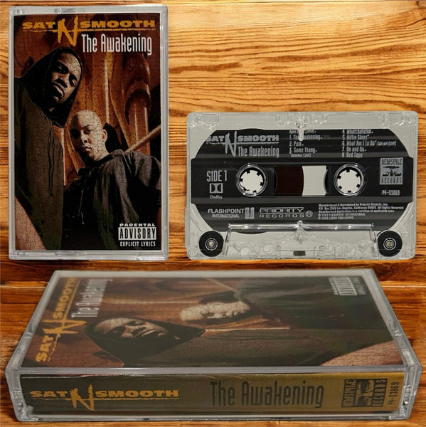 •SAT N SMOOTH - THE AWAKENING• ~1993 OG PRESSING~ (CASSETTE TAPE)