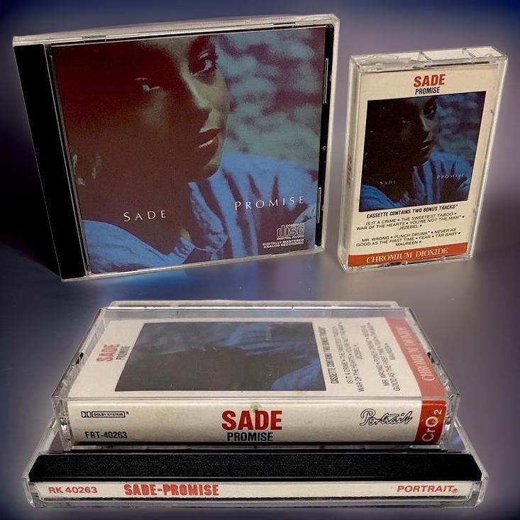 •SADE - PROMISE• (1985) (CASSETTE & CD AVAILABLE) (ORIGINAL PRESSINGS)