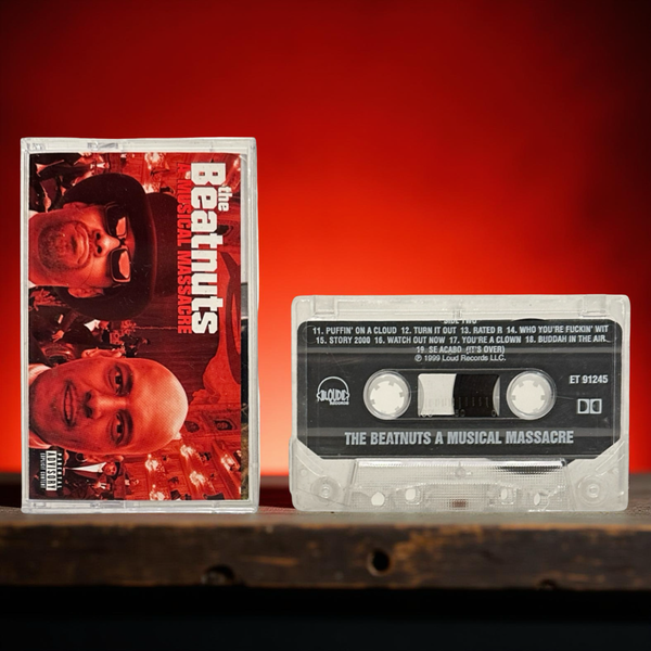 •THE BEATNUTS - A MUSICAL MASSACRE• ~1999 OG CANADIAN PRESSING~ (CASSETTE TAPE)