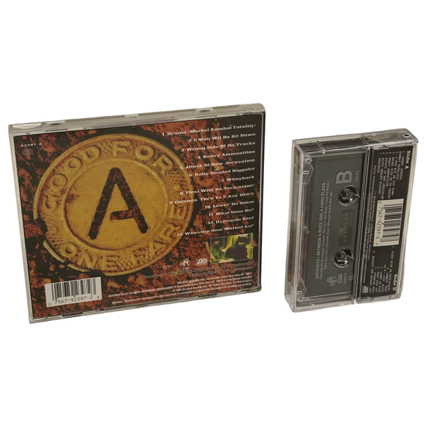 •ARTIFACTS - BETWEEN A ROCK AND A HARD PLACE• ~1994 OG PRESSINGS~ (CD & CASSETTE TAPE)