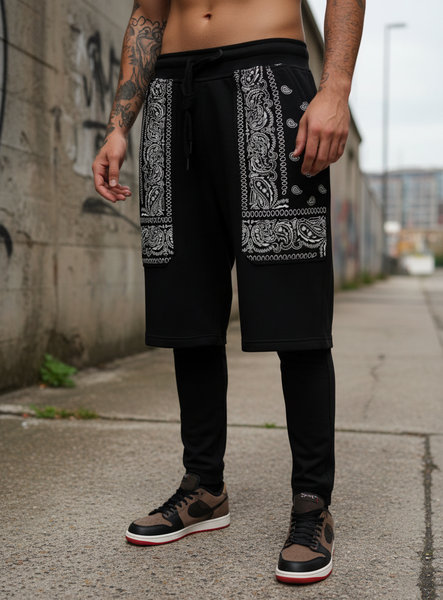 *BLEECKER & MERCER* Shorts/Jogger woven combo (Men’s Small)