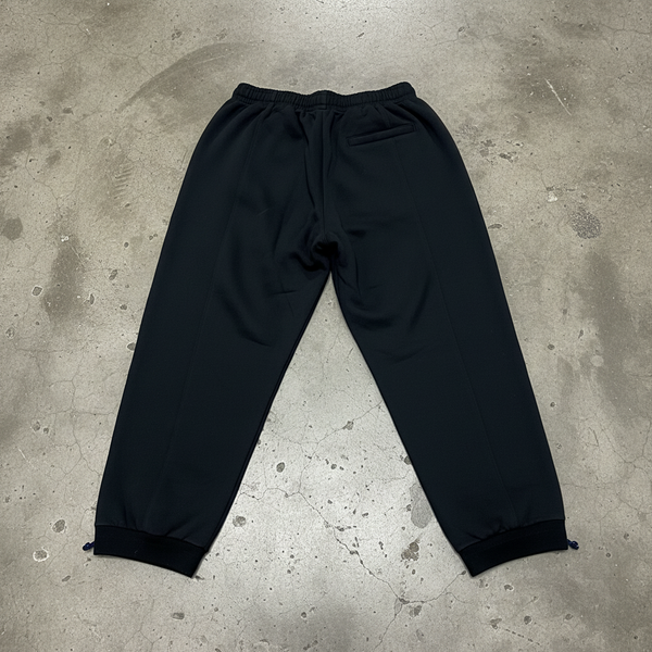 *SWEATPANTS* •Black Oversized• (double side pocket with zip) (Inside hidden pouch) (ankle toggle adjustment) (4XL)